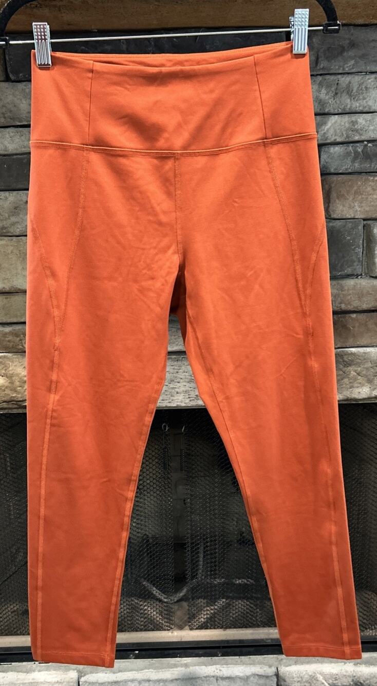 Women’s GIRLFRIEND COLLECTIVE Sienna Terra Cotta Leggings Size M *A1
